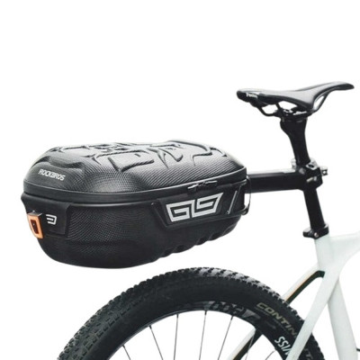 Taška RB s nosičom na sedlovku, 9L, čierna