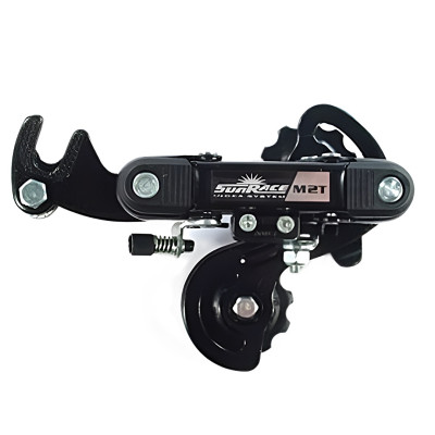 Menič zad.SunRace RDM2T 6/7-kolo, s hákom, krátky