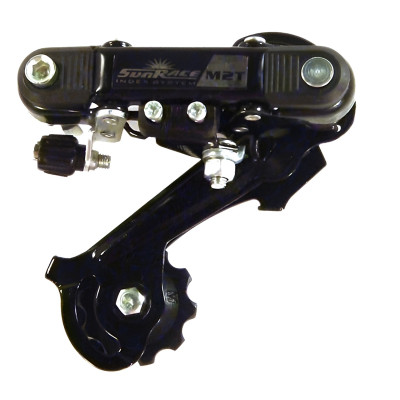 Menič zad.SunRace RDM2T 6/7-kolo, bez háku, dlhý s