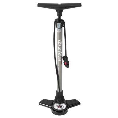 Pumpa ZÉFAL Max FP20, podlahová,manometer,oceľ