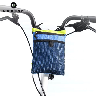 Taška RockBros multifunkčná na riadidlá, 1,5l, modrá