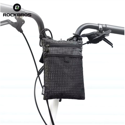 Taška RockBros multifunkčná na riadidlá, 1,5l,čierna