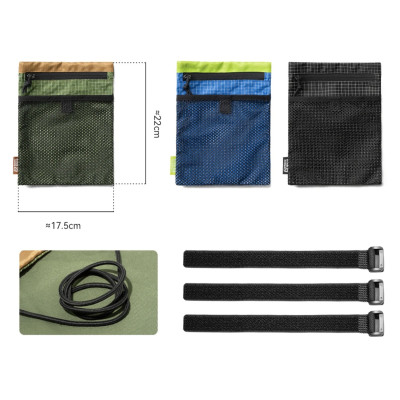 Taška RockBros multifunkčná na riadidlá, 1,5l,čierna