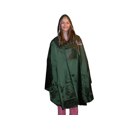 Pršiplášť-PONCHO PVC turist.pre dosp.,zelené,uni