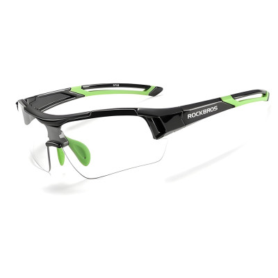 Okuliare RB fotochromatické, čierno/zelené
