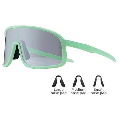 Okuliare Rockbros, fotochromatické, zelené
