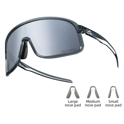 Okuliare Rockbros, tmavosivé