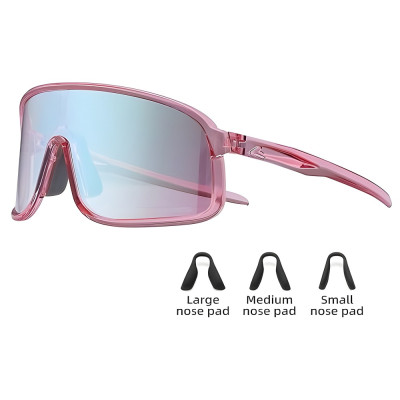 Okuliare Rockbros, fotochromatické, ružové