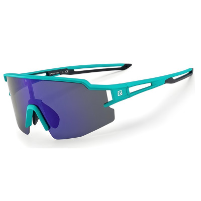 Okuliare RB, tyrkysovo/čierne