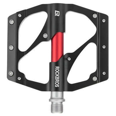 Pedál RB, PL,LSL Flat Al, 9/16, čierno červený