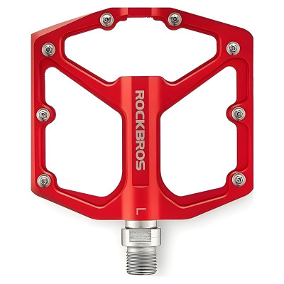 Pedál RB, PL,LSL Flat Al, 9/16, červený