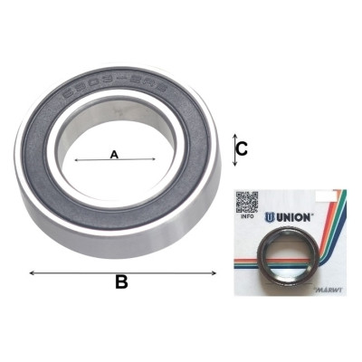 Ložisko CB-462  6903V LLU, 17x30x7 mm