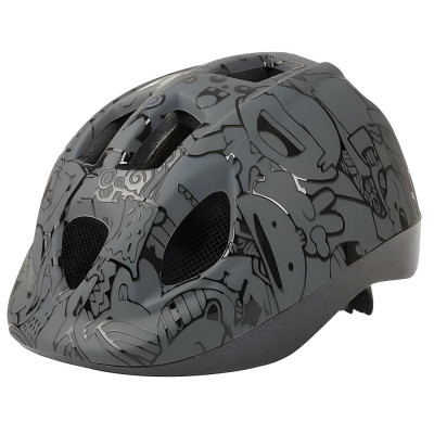 Prilba detská Smil XS (46-53 cm) tmavosivá