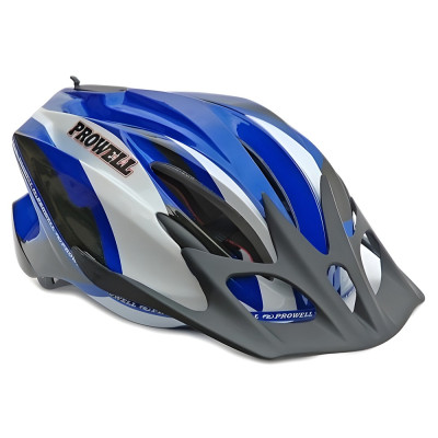 *Prilba pre dosp.Prowell F-4000R,mod/biela,54-60cm