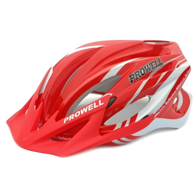 *Prilba pre ml/dosp.Prowell F-44R,červ./biela.,M 5