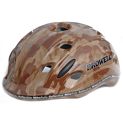 *Prilba pre dosp.Prowell W-1000,mask/hnedá,58-64cm