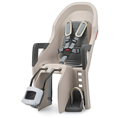 Sedačka det.zad. GUPPY na sedl.trub. krémovo/hnedá