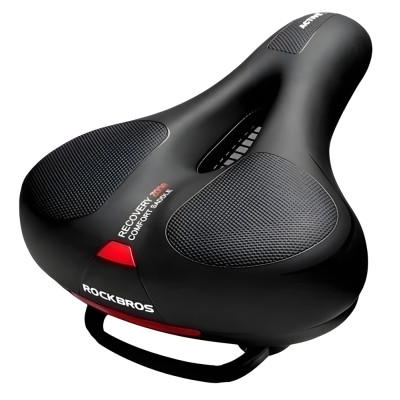 Sedlo Gel RB s otvorom a rukoväťou, so zámkom