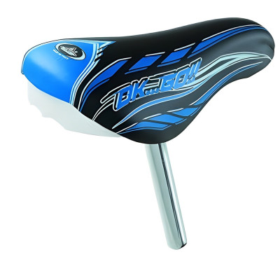 Sedlo detské OK GO 12-14 so sedlovkou 22,2mm, čier