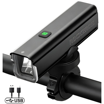 Svetlo predné RB, 1000 Lm., USB nabíjanie.