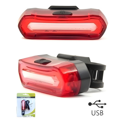 Svetlo zadné MPB 16 červených LED, 30 Lm 4F, USB n