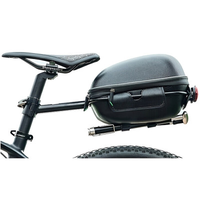 Taška RB s nosičom na sedlovú trubku, cca. 12L, čierna