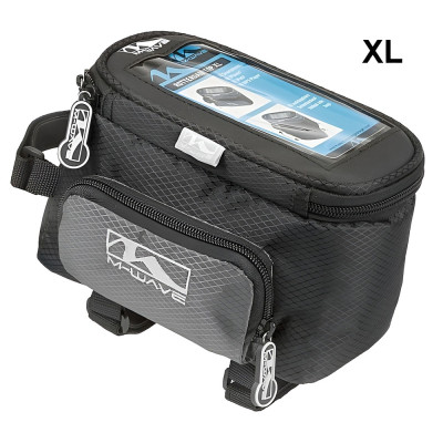 Taška M-WAVE XL dopredu na mobil a náradie, čierna