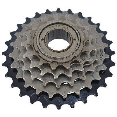 Volnokolo VENTURA 5 rýchl., 14-28 zubov,hnedé