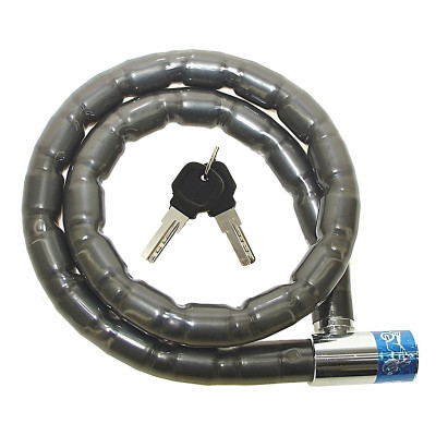 Zámok M-Wave,kĺbový na kľúč 24x1000mm,na karte