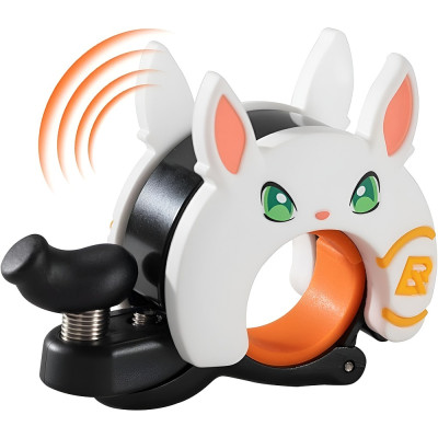 Zvonček RockBros, dural mini, 100 dB,motív zajac