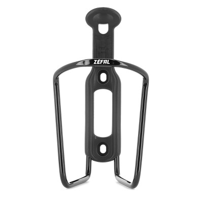 Košík na fľašu ZÉFAL, dural/plast, čierny