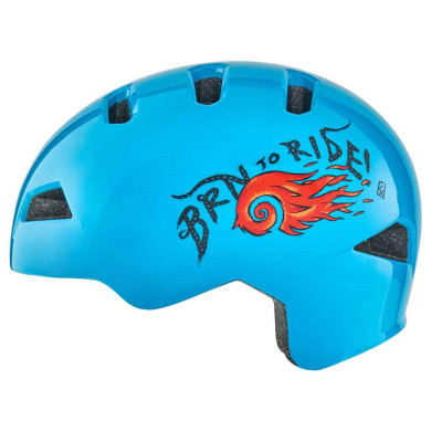 Prilba BRN Trick, In-Mould, veľ.XS (51-55 cm), modrá