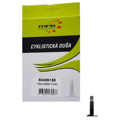 Duša LLB mpb 10x1,75x2,0 A/V rovný ventil,v krabičke