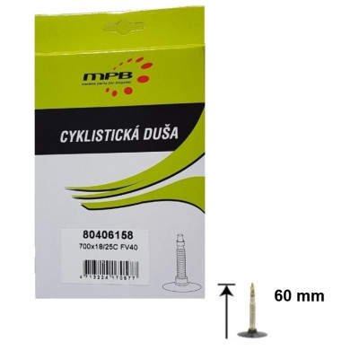 Duša LLB mpb 700x18/28C, 60mm F/V ventil,v krabičke