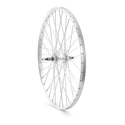 Koleso zadné 28 ráf RMX 21 , náboj oceľ strieb.