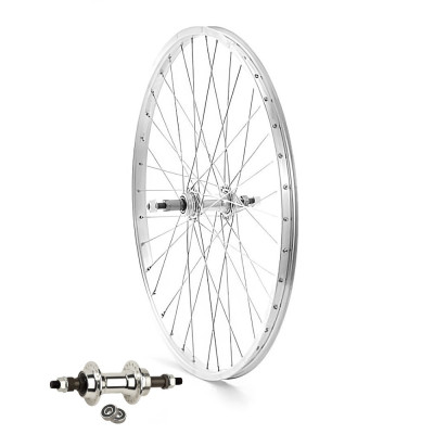 Koleso zad.26 RMX 219,náb.ložiskový,strieb.