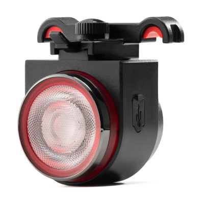 Alarm a svetlo RockBros na bicykel 120 dB, IPX5, čierny. V cene výrobku je zahrnutý recykl.pop.pre SR v sume 0,1248 €/kg