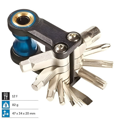 Náradie BRN multifunkčné s 12 funkciami a CO2 pumpou.