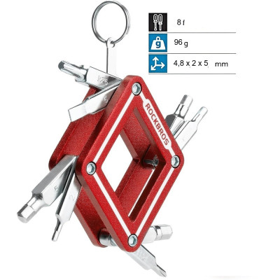 Nár. RB multifunkčné skladacie 8 funkcii