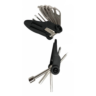 Nár. multifunkčné skladacie 14 funkčné + záplaty 9 ks , sada