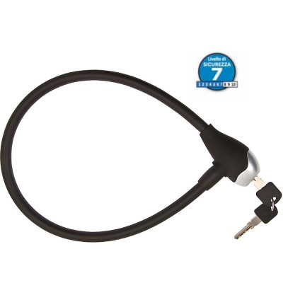 Zámok BRN LU08N špirálový na kľúč