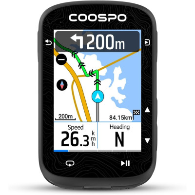 Computer Coospo CS600 s farebným dotykovým displejom. V...