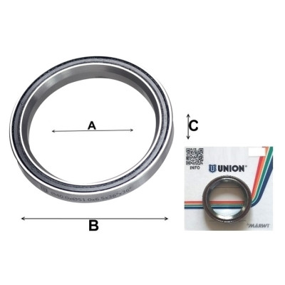Ložisko hl.zloženia, 40x51x6,5 mm, CB-774