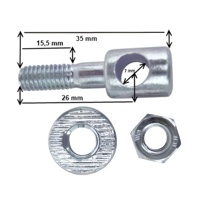 Upínač brzdového špalíka na brzdové čeluste
