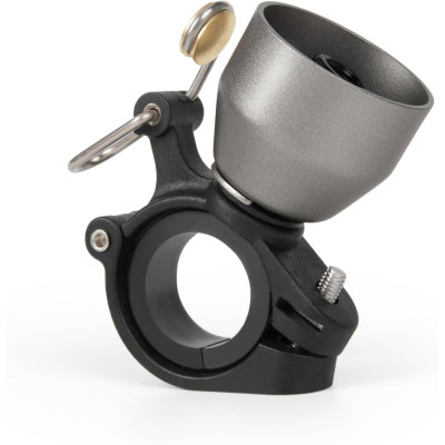 Zvonček RockBros, mosadz, 90 dB, titán