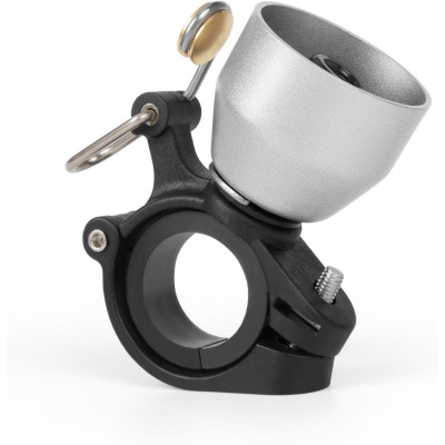 Zvonček RockBros, mosadz, 90 dB, strieborný