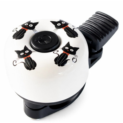 Zvonček Baby s motívom mačky, dural