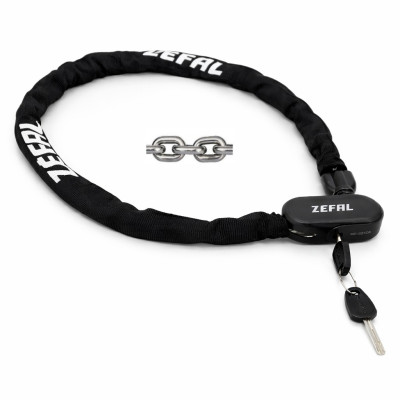 Zámok ZÉFAL, K-Tranz,reťazový na kľúč 900 mm, na karte