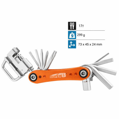 *Nár. multifunkčné skladacie 17 funkcii, SuperB