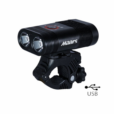 Svetlo predné Maars, 700 Lm., USB nabíjanie.IPX6